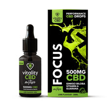 Load image into Gallery viewer, Active:  Focus CBD Oil Lime Flavour 30ml