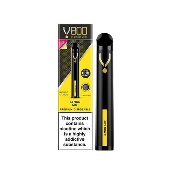 20mg Dinner Lady V800 Disposable Vape Pen 800 Puffs