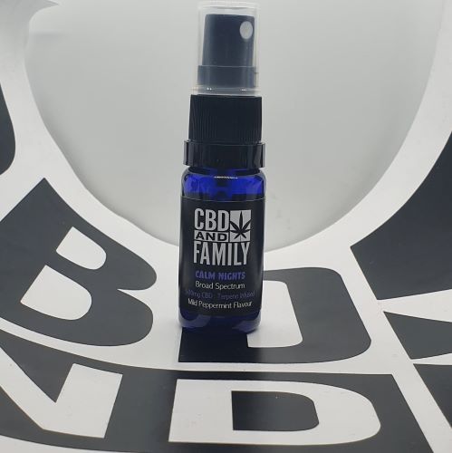 500mg CBD - CBD Oral Spray - Calm Nights Edition