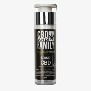 CBD and Family - Total Relief Cream - 500mg CBD